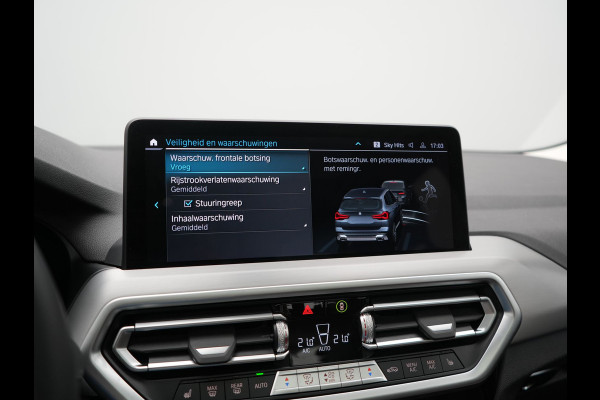 BMW X3 xDrive30e PHEV FACELIFT 293pk Dealer O.H | Panodak | 360 Camera | Adaptive Cruise | Head Up | Lederen Sportstoelen Verwarmd | Keyless | BLIS | Apple Carplay | Navigatie | Virtual | DAB | 19"L.M | Plug In Hybrid |