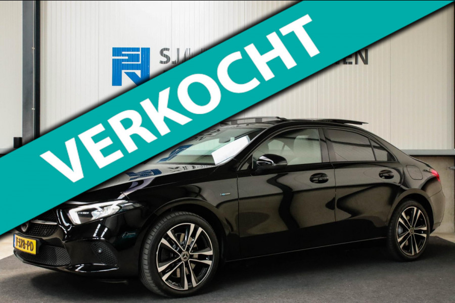 Mercedes-Benz A-Klasse 250 e Limousine Launch Sport Edition 8G Automaat 218pk! 1e|Panoramadak|Widescreen|LED|Leder|Burmester|Sfeer