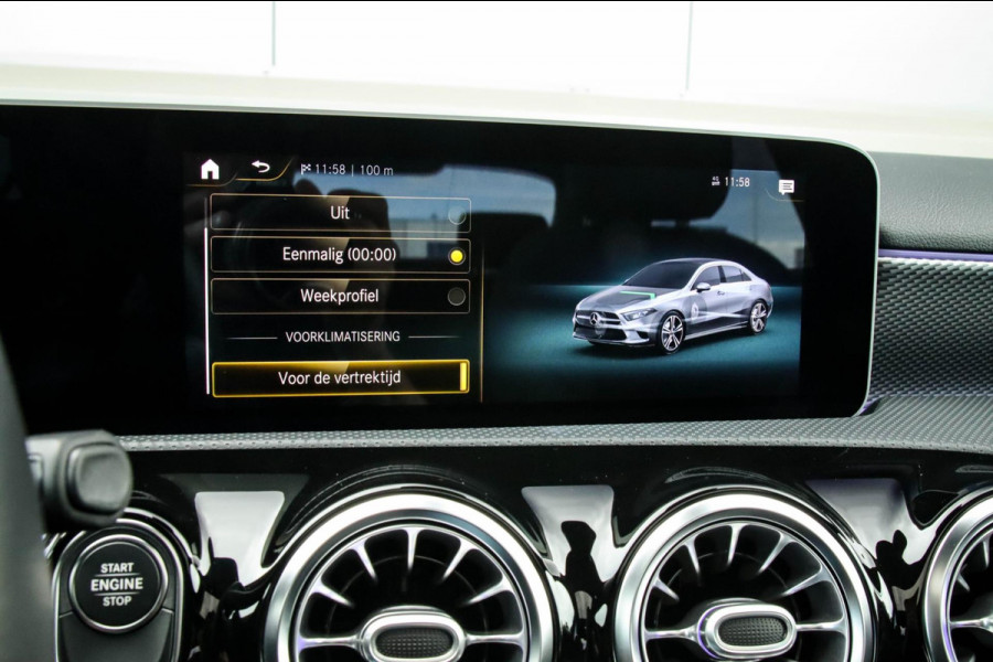 Mercedes-Benz A-Klasse 250 e Limousine Launch Sport Edition 8G Automaat 218pk! 1e|Panoramadak|Widescreen|LED|Leder|Burmester|Sfeer