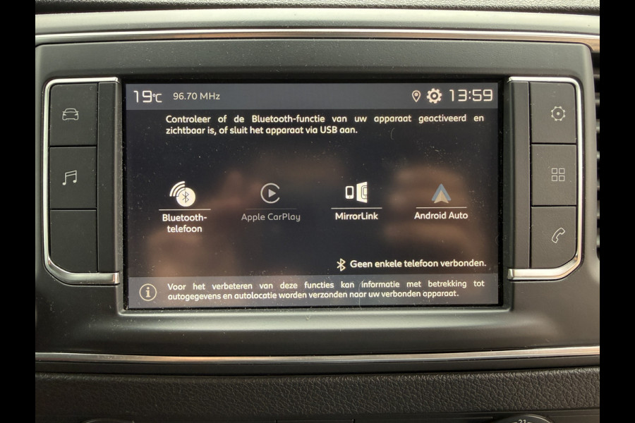 Fiat E-Scudo 50 kWh 136PK Elektrisch! L1 223km WLTP 94,9% (SOH) Snelladen Climate control Cruise control Carplay Parkeersensoren