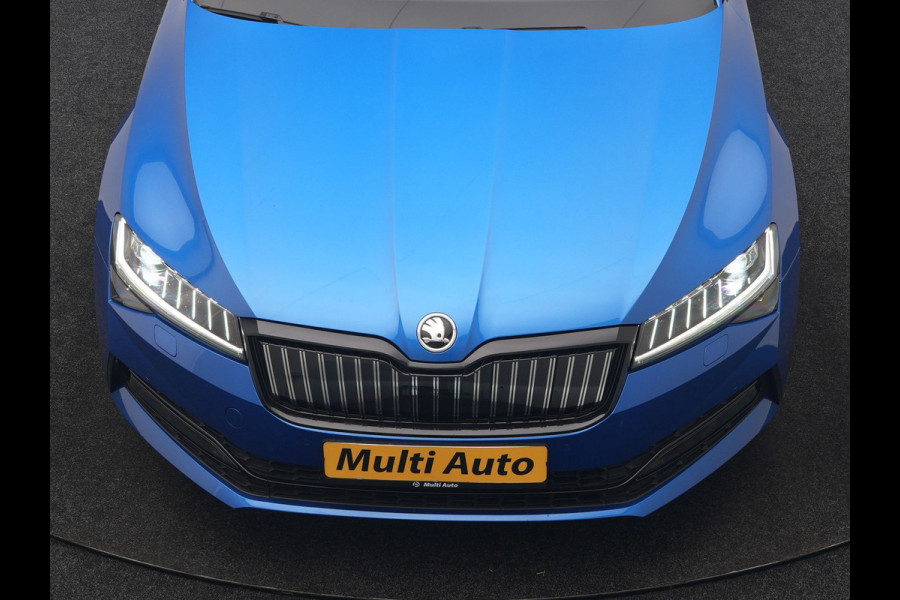 Škoda Superb Combi 1.4 TSI iV Sportline PHEV 218pk Dealer O.H | Panodak | Adaptive Cruise | Camera | Crystal LED | Alcantara Sportstoelen Memory & Verwarmd | Keyless | Apple Carplay | Virtual | Navigatie | DAB | 19"L.M |