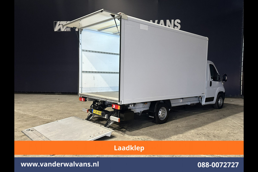 Peugeot Boxer 2.2 BlueHDi 141pk Bakwagen 435cm Lang Laadklep Euro6 Airco | 1055kg laadvermogen | Cruisecontrol Bijrijdersbank