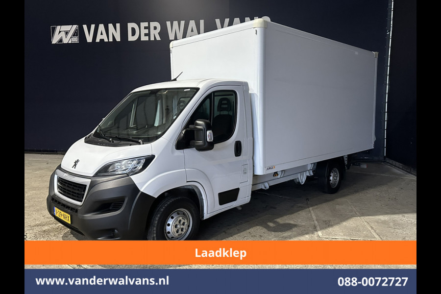 Peugeot Boxer 2.2 BlueHDi 141pk Bakwagen 435cm Lang Laadklep Euro6 Airco | 1055kg laadvermogen | Cruisecontrol Bijrijdersbank