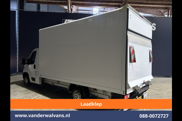 Peugeot Boxer 2.2 BlueHDi 141pk Bakwagen 435cm Lang Laadklep Euro6 Airco | 1055kg laadvermogen | Cruisecontrol Bijrijdersbank