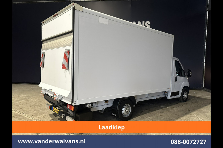 Peugeot Boxer 2.2 BlueHDi 141pk Bakwagen 435cm Lang Laadklep Euro6 Airco | 1055kg laadvermogen | Cruisecontrol Bijrijdersbank