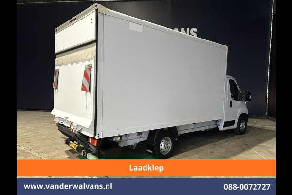 Peugeot Boxer 2.2 BlueHDi 141pk Bakwagen 435cm Lang Laadklep Euro6 Airco | 1055kg laadvermogen | Cruisecontrol Bijrijdersbank