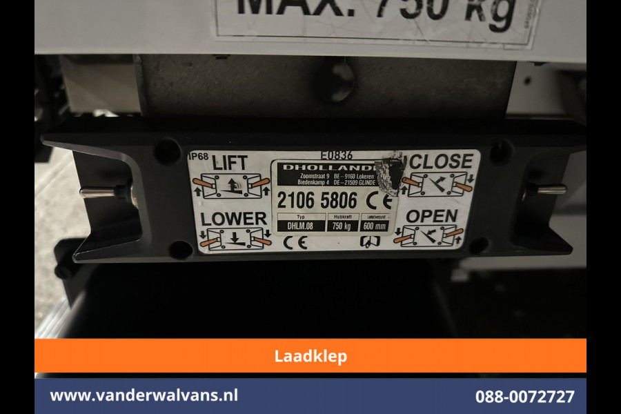 Peugeot Boxer 2.2 BlueHDi 141pk Bakwagen 435cm Lang Laadklep Euro6 Airco | 1055kg laadvermogen | Cruisecontrol Bijrijdersbank