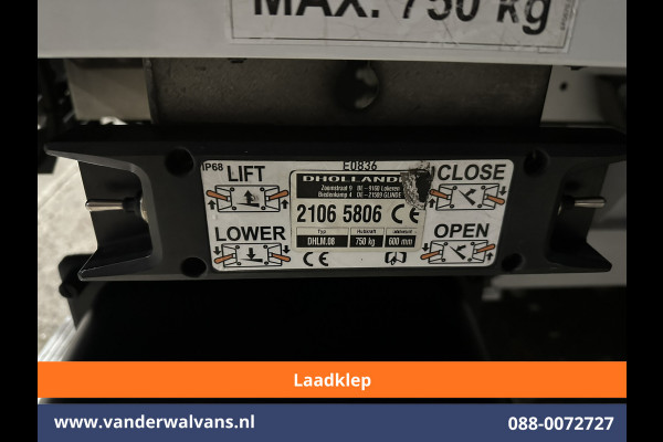 Peugeot Boxer 2.2 BlueHDi 141pk Bakwagen 435cm Lang Laadklep Euro6 Airco | 1055kg laadvermogen | Cruisecontrol Bijrijdersbank