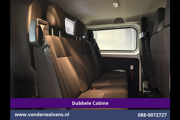 Ford Transit Custom 2.0 TDCI 130pk Automaat L2H1 Dubbele Cabine Euro6 Airco | 6-Zits | Camera | Navigatie | Apple Carplay Cruisecontrol, LED, Verwarmde voorruit, Stoelverwarming, Parkeersensoren, Achterklep