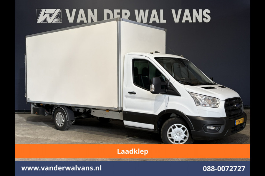 Ford Transit 2.0 TDCI 130pk Bakwagen Laadklep Euro6 Airco | 1040kg laadvermogen | Cruisecontrol | Verwarmde Voorruit Bijrijdersbank