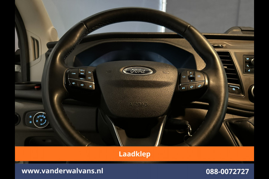 Ford Transit 2.0 TDCI 130pk Bakwagen Laadklep Euro6 Airco | 1040kg laadvermogen | Cruisecontrol | Verwarmde Voorruit Bijrijdersbank