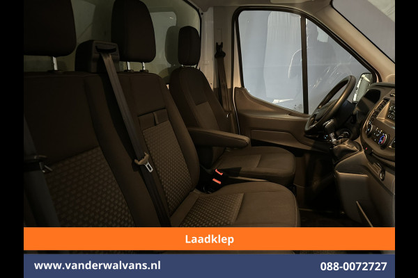 Ford Transit 2.0 TDCI 130pk Bakwagen Laadklep Euro6 Airco | 1040kg laadvermogen | Cruisecontrol | Verwarmde Voorruit Bijrijdersbank