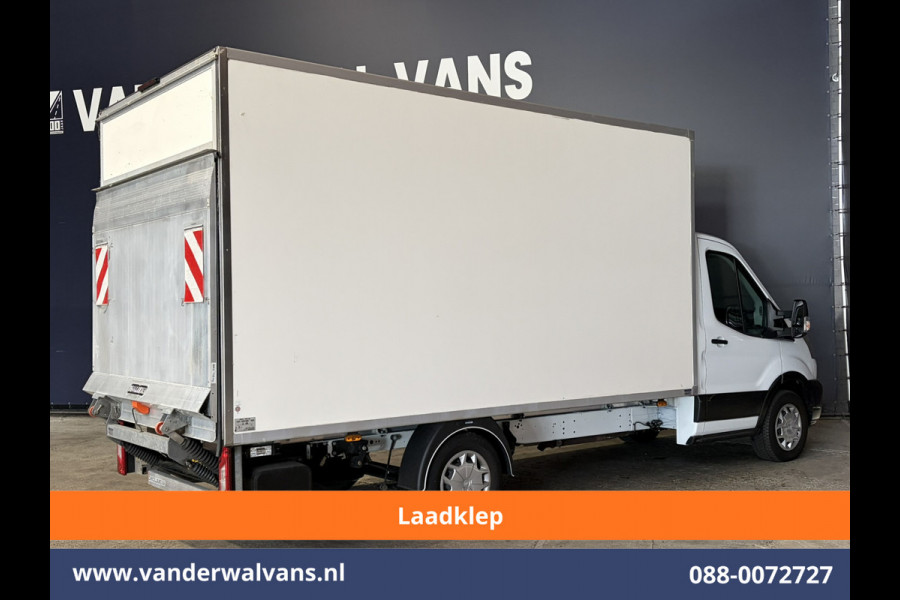 Ford Transit 2.0 TDCI 130pk Bakwagen Laadklep Euro6 Airco | 1040kg laadvermogen | Cruisecontrol | Verwarmde Voorruit Bijrijdersbank