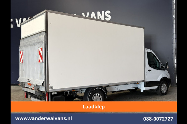 Ford Transit 2.0 TDCI 130pk Bakwagen Laadklep Euro6 Airco | 1040kg laadvermogen | Cruisecontrol | Verwarmde Voorruit Bijrijdersbank