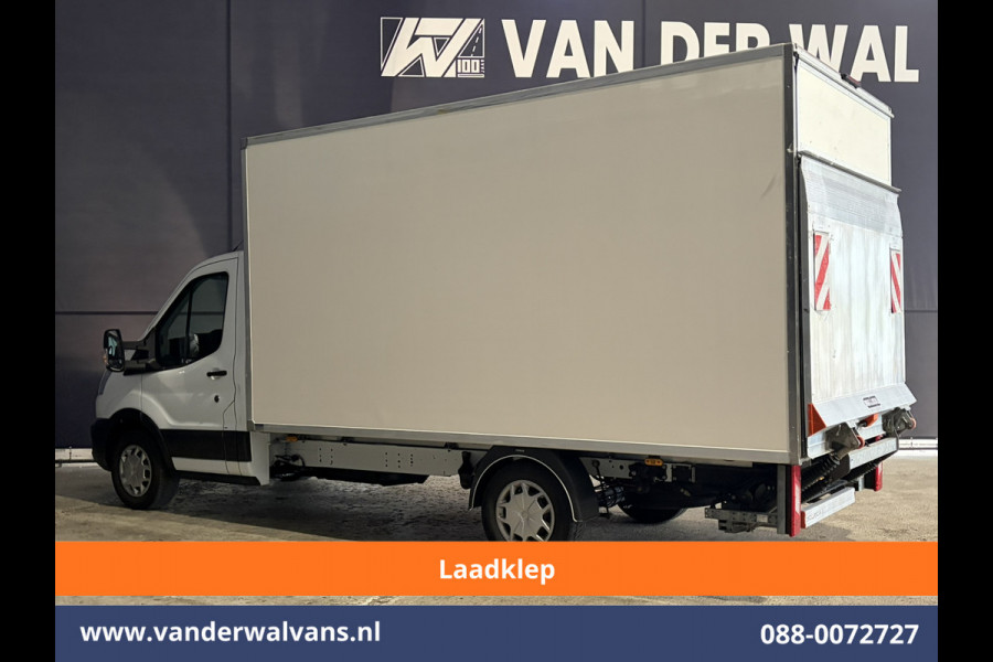 Ford Transit 2.0 TDCI 130pk Bakwagen Laadklep Euro6 Airco | 1040kg laadvermogen | Cruisecontrol | Verwarmde Voorruit Bijrijdersbank