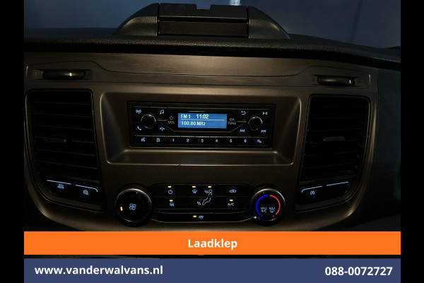 Ford Transit 2.0 TDCI 130pk Bakwagen Laadklep Euro6 Airco | 1040kg laadvermogen | Cruisecontrol | Verwarmde Voorruit Bijrijdersbank