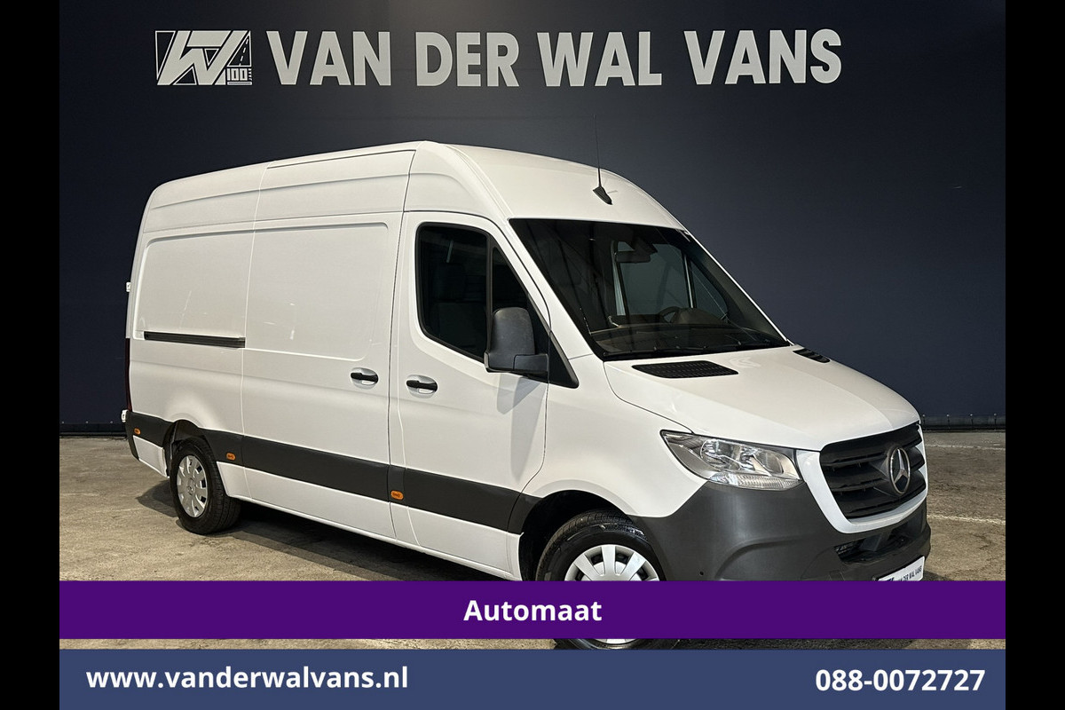 Mercedes-Benz Sprinter 315CDI 150pk 9G-Tronic Automaat L2H2 Euro6 Airco | Camera | Navigatie | Apple Carplay | Cruisecontrol Android Auto, Chauffeursstoel, Parkeersensoren, Bijrijdersbank
