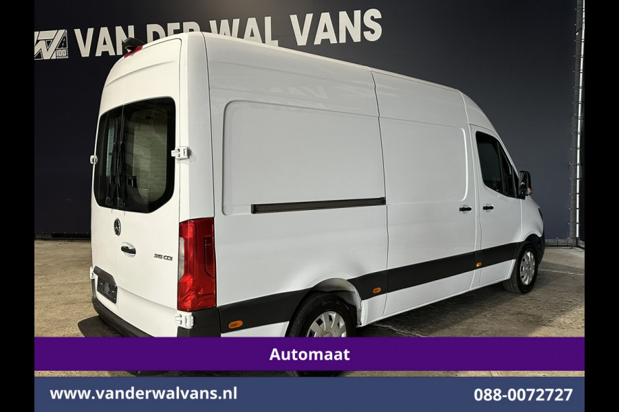Mercedes-Benz Sprinter 315CDI 150pk 9G-Tronic Automaat L2H2 Euro6 Airco | Camera | Navigatie | Apple Carplay | Cruisecontrol Android Auto, Chauffeursstoel, Parkeersensoren, Bijrijdersbank
