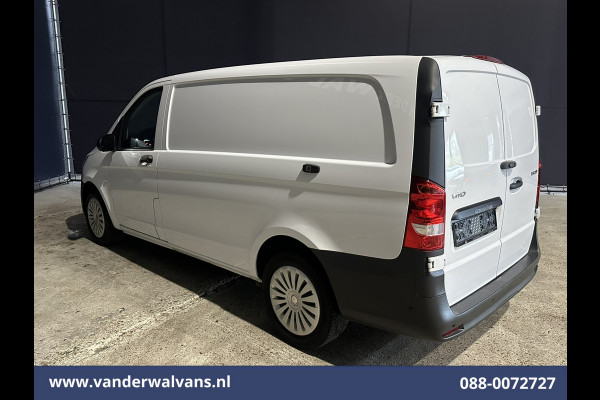 Mercedes-Benz Vito 116 CDI 164pk L2H1 2025 Model Euro6 Airco | Camera | XXL MBUX | Navigatie | Adaptieve Cruisecontrol | Stoelverwarming Parkeersensoren, Bijrijdersbank