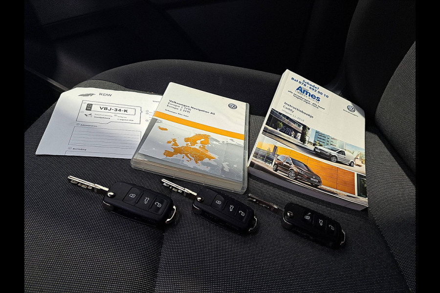 Volkswagen Caddy 2.0 TDI L1H1 BMT Comfortline Cruise control, Airco, Pdc, Carplay, Navi, Imperiaal