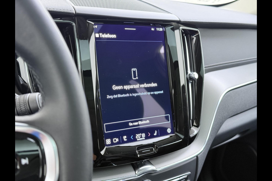 Volvo XC60 2.0 T8 Plug-in hybrid AWD Ultra Dark T8 12 MND. BOVAG GARANTIE | HEAD UP | PANORAMA DAK | ACHTERUITRIJ CAMERA | BOWERS & WILKINS | MEM. SEATS | STOEL+STUUR VERWARMING |