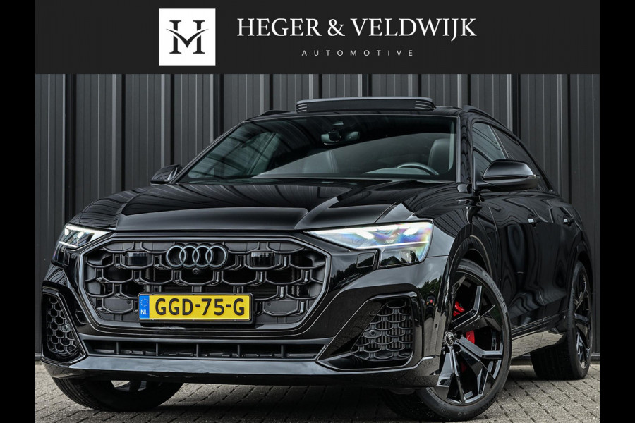 Audi Q8 55 TFSI e quattro Pro Line S | Panoramadak | NL-Auto | Dealeronderhouden | B&O | 360 Camera | Luchtvering | Adaptieve Cruise | Memory-Seats | Ambiance Interieur | Trekhaak | Stoelverwarming |