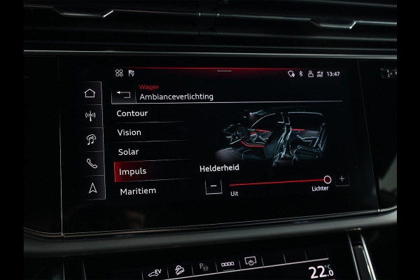 Audi Q8 55 TFSI e quattro Pro Line S | Panoramadak | NL-Auto | Dealeronderhouden | B&O | 360 Camera | Luchtvering | Adaptieve Cruise | Memory-Seats | Ambiance Interieur | Trekhaak | Stoelverwarming |