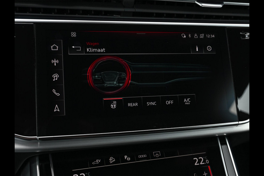Audi Q8 55 TFSI e quattro Pro Line S | Panoramadak | NL-Auto | Dealeronderhouden | B&O | 360 Camera | Luchtvering | Adaptieve Cruise | Memory-Seats | Ambiance Interieur | Trekhaak | Stoelverwarming |