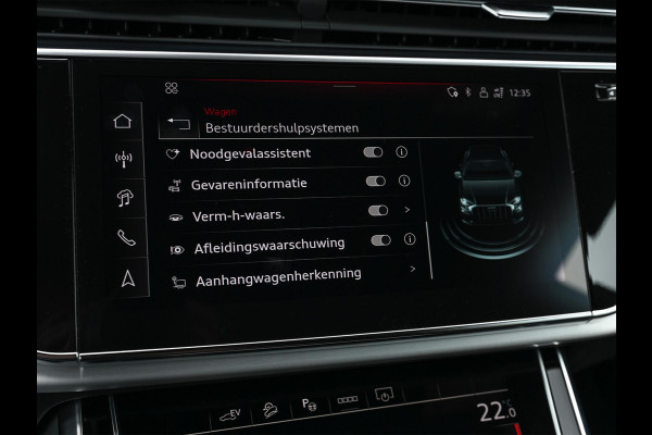 Audi Q8 55 TFSI e quattro Pro Line S | Panoramadak | NL-Auto | Dealeronderhouden | B&O | 360 Camera | Luchtvering | Adaptieve Cruise | Memory-Seats | Ambiance Interieur | Trekhaak | Stoelverwarming |
