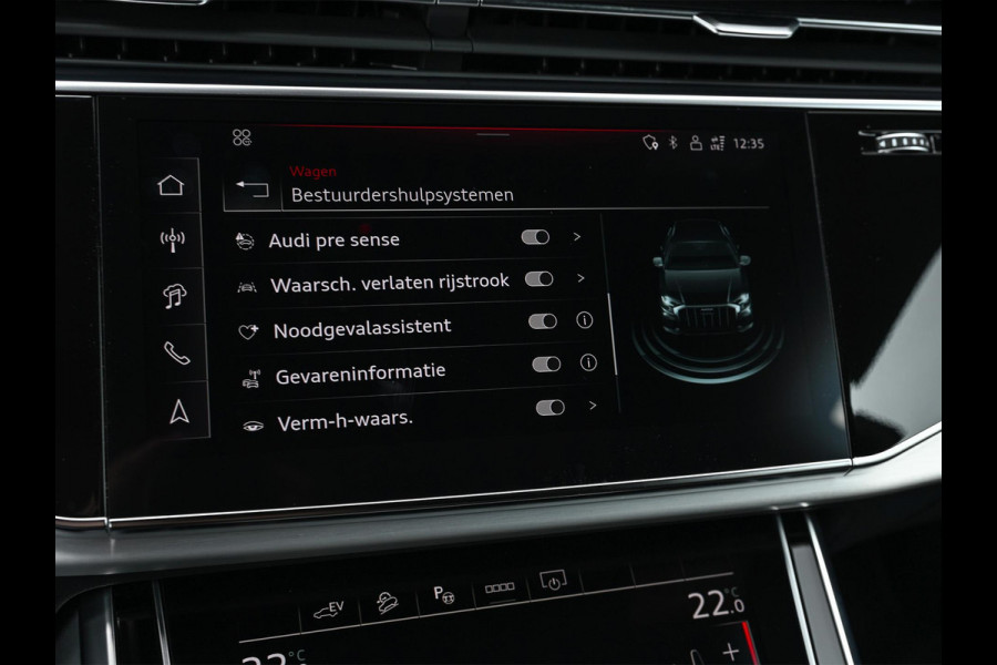 Audi Q8 55 TFSI e quattro Pro Line S | Panoramadak | NL-Auto | Dealeronderhouden | B&O | 360 Camera | Luchtvering | Adaptieve Cruise | Memory-Seats | Ambiance Interieur | Trekhaak | Stoelverwarming |
