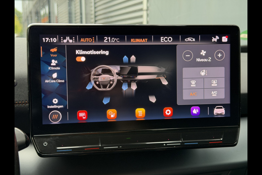 CUPRA Born BWJ 12-2021 | Adrenaline One 62 kWh SOH 91,7% | WARMTEPOMP | CLIMA | STOELVERW | 19'' LMV | CARPLAY | CAMERA A | NAVI