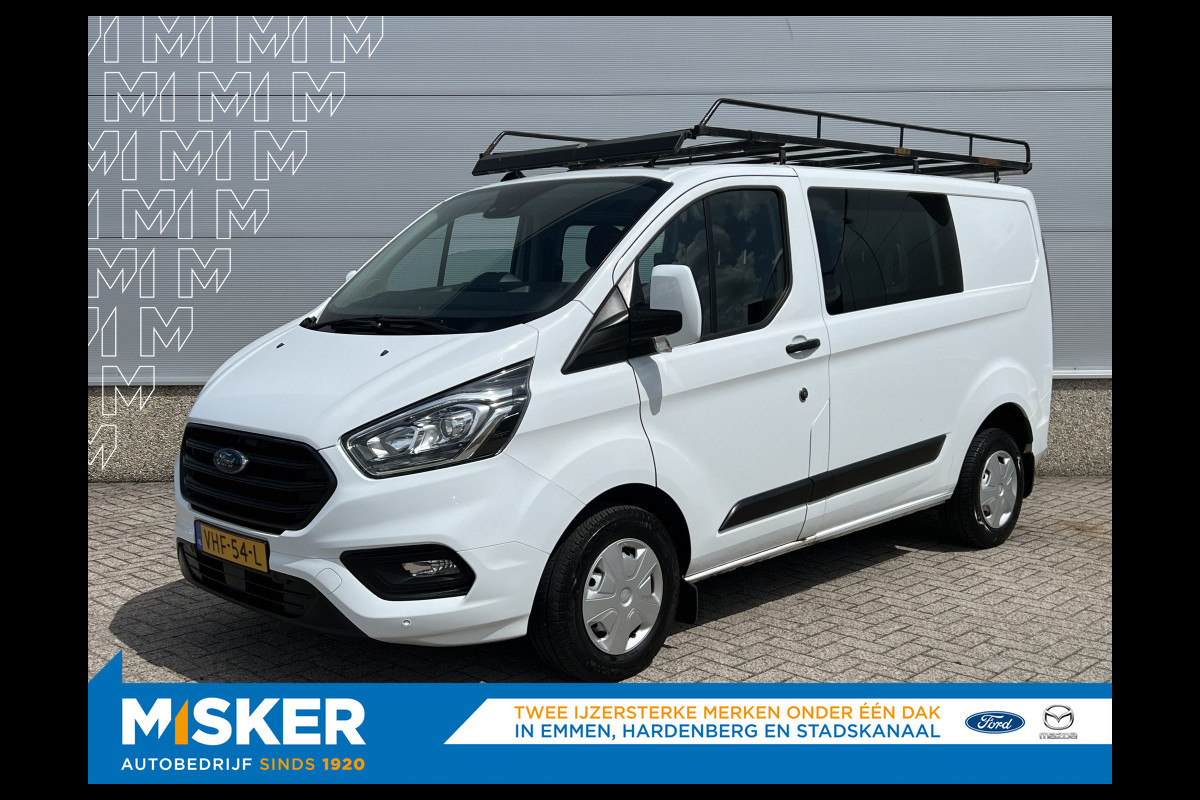 Ford Transit Custom 280 2.0 TDCI L1H1 TREND DC DUBBEL CABINE TREKHAAK! IMPERIAAL!