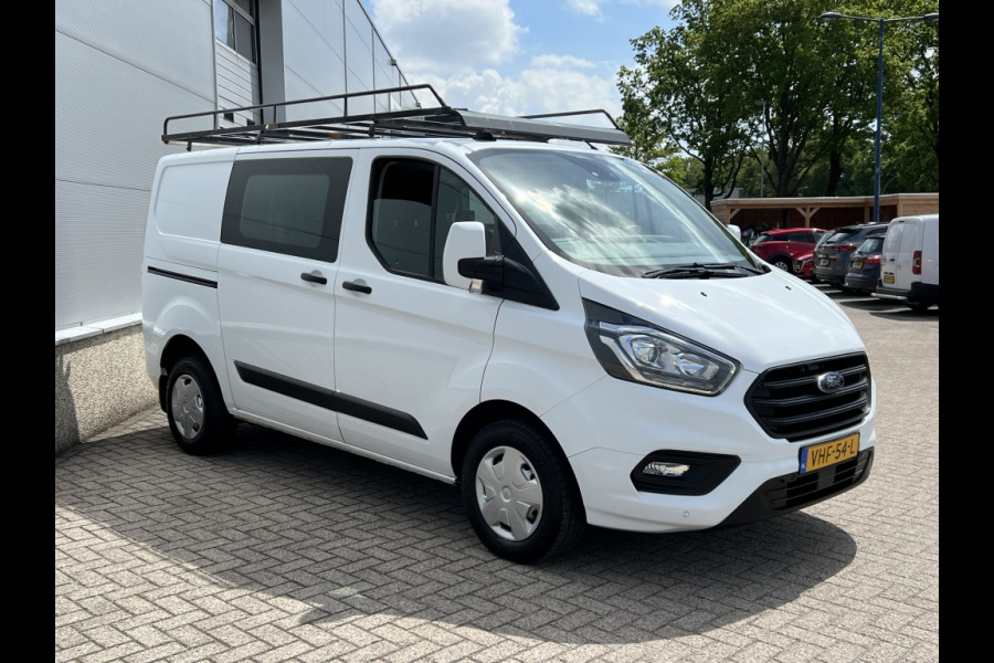 Ford Transit Custom 280 2.0 TDCI L1H1 TREND DC DUBBEL CABINE TREKHAAK! IMPERIAAL!