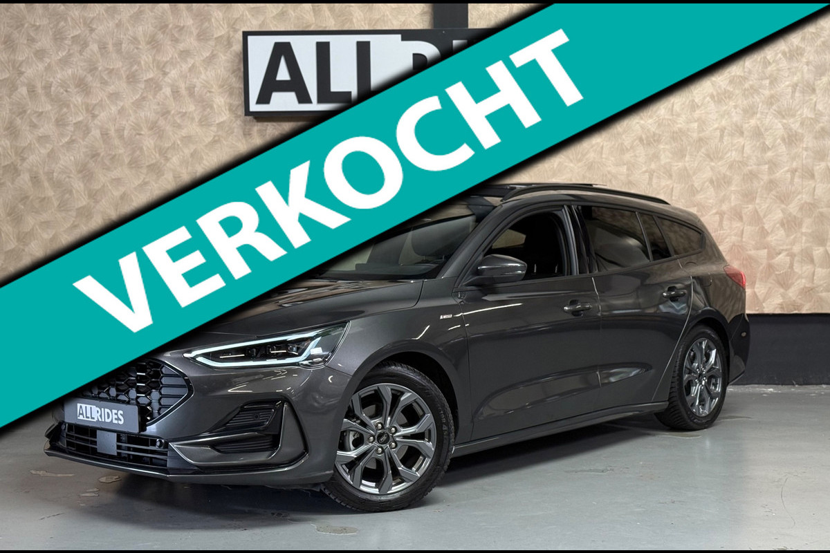 Ford FOCUS Wagon 1.0 EcoBoost Hybrid ST-Line | Led | Stoelverwarming | Carplay | Stuurverwarming | Parkeersensoren| Trekhaak