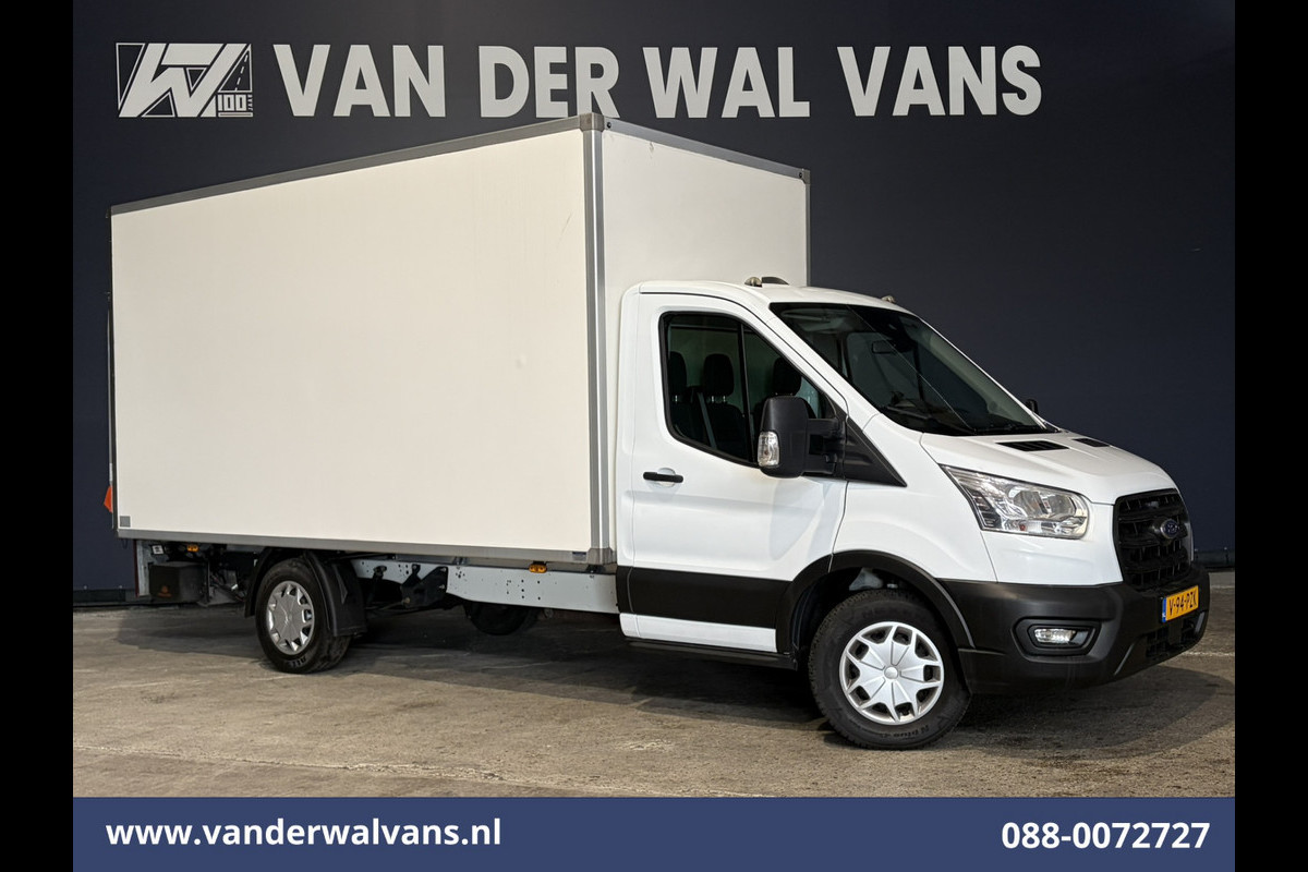 Ford Transit 2.0 TDCI 161pk Bakwagen Laadklep Euro6 Airco | Cruisecontrol | Verwarmde voorruit Bijrijdersbank, 1040kg laadvermogen, zijdeur mogelijk 1750 ex btw meerprijs