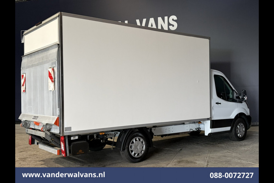 Ford Transit 2.0 TDCI 161pk Bakwagen Laadklep Euro6 Airco | Cruisecontrol | Verwarmde voorruit Bijrijdersbank, 1040kg laadvermogen, zijdeur mogelijk 1750 ex btw meerprijs