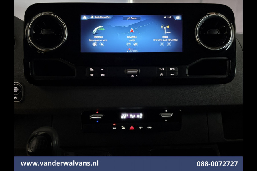 Mercedes-Benz Sprinter 317 CDI 170pk L3H2 Euro6 Airco | Camera | Navigatie | Apple Carplay | XXL MBUX | Cruisecontrol Android Auto, Bijrijdersbank