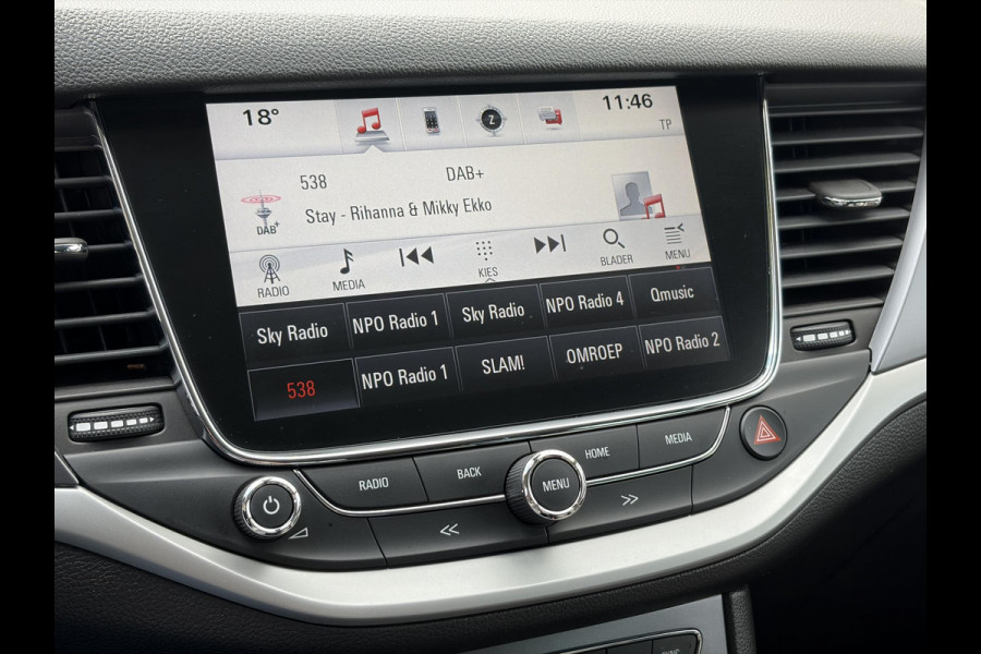 Opel Astra 1.0 Online Edition 2e Eigenaar l Carplay l Navi l Clima l Cruise l Pdc V+A l Lm velgen l N.A.P l Apk tot 05-2027