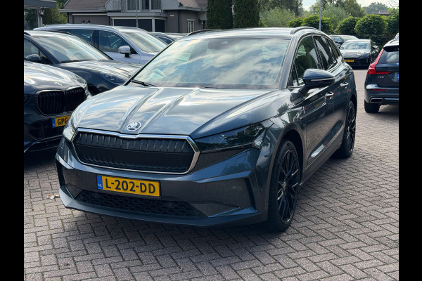 Škoda ENYAQ iV 60 First Edition / SoH 93,1% / Camera / CarPlay / Keyless / Matrix LED / 20'' / Dodehoek / Stoelverwarming / DAB / ACC