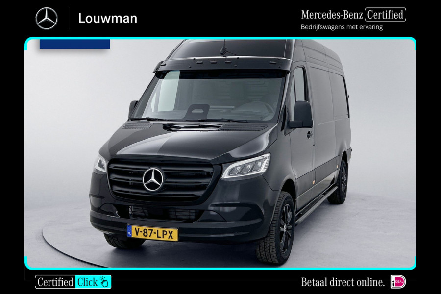 Mercedes-Benz Sprinter 317 CDI L2H2 30 JAAR EDITION Leder Vanstep Trekhaak 3500kg Navigatie Led MAK Safari Trekhaak