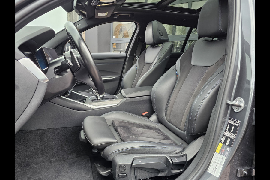 BMW 3 Serie Touring 330e M-Sport Touring Plus | LED | Pano | Trekhaak | Stoelverwarming | Shadow-Line | Park Assist | Driving Assistant | Vol |