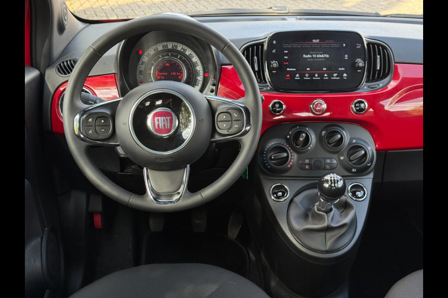 Fiat 500 1.0 Hybrid | Carplay/Android, Airco, Cruise, PDC, DAB |