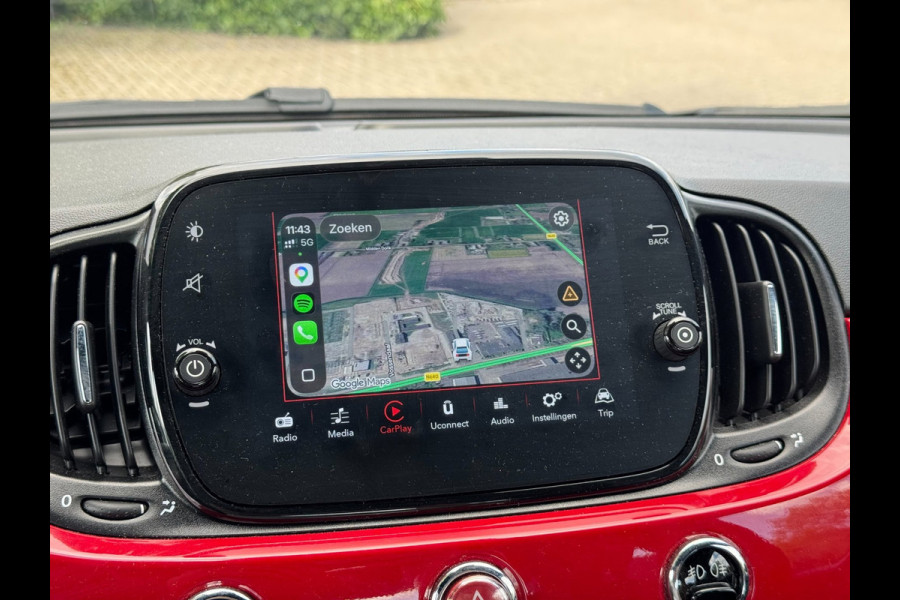 Fiat 500 1.0 Hybrid | Carplay/Android, Airco, Cruise, PDC, DAB |