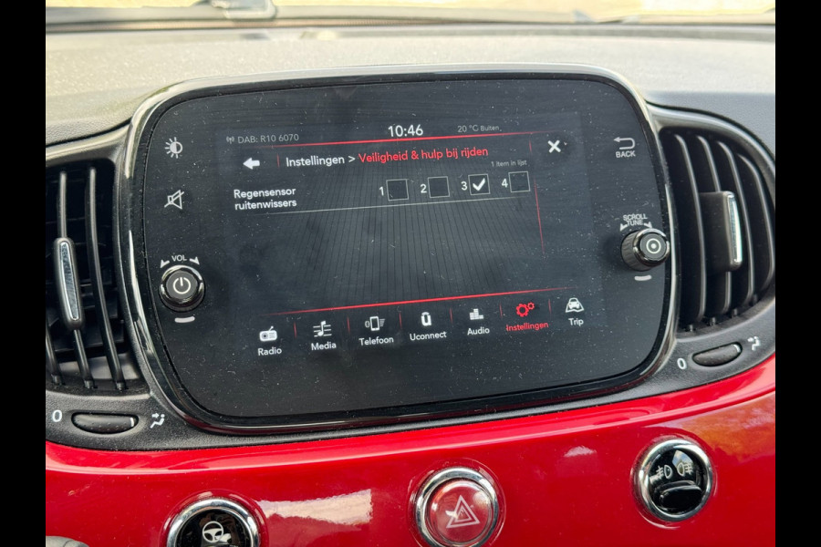 Fiat 500 1.0 Hybrid | Carplay/Android, Airco, Cruise, PDC, DAB |
