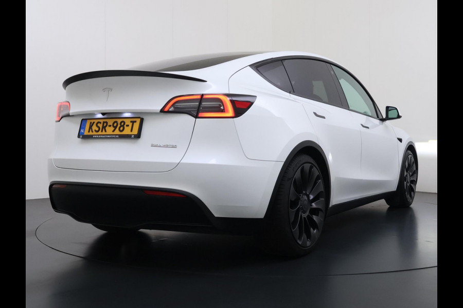Tesla Model Y Performance AWD 75 kWh SOH 94% | AFN. TREKHAAK | 21 INCH TURBINE VELGEN | TESLA GARANTIE T/M 01-2028 OF 80.000 KM | ACCU & AANDRIJFLIJN GARANTIE T/M 01-2032 OF 192.000 KM | ALL IN RIJKLAAR PRIJS |