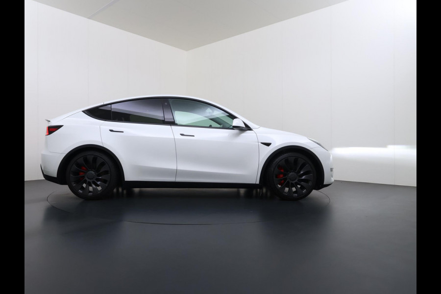 Tesla Model Y Performance AWD 75 kWh SOH 94% | AFN. TREKHAAK | 21 INCH TURBINE VELGEN | TESLA GARANTIE T/M 01-2028 OF 80.000 KM | ACCU & AANDRIJFLIJN GARANTIE T/M 01-2032 OF 192.000 KM | ALL IN RIJKLAAR PRIJS |