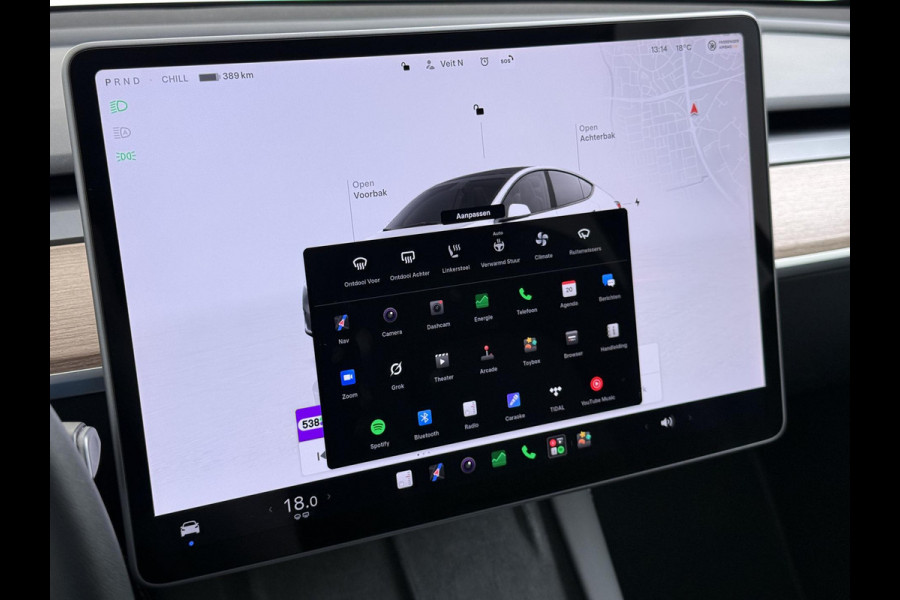 Tesla Model Y Performance AWD 75 kWh SOH 94% | AFN. TREKHAAK | 21 INCH TURBINE VELGEN | TESLA GARANTIE T/M 01-2028 OF 80.000 KM | ACCU & AANDRIJFLIJN GARANTIE T/M 01-2032 OF 192.000 KM | ALL IN RIJKLAAR PRIJS |