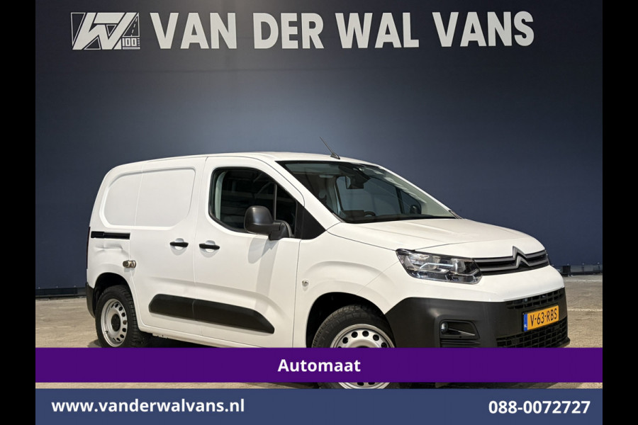 Citroën Berlingo 1.2 PureTech 130pk Automaat Benzine L1H1 Euro6 Airco | 3-Zits | Navigatie | Camera | Apple Carplay Cruisecontrol, Android Auto, Parkeersensoren