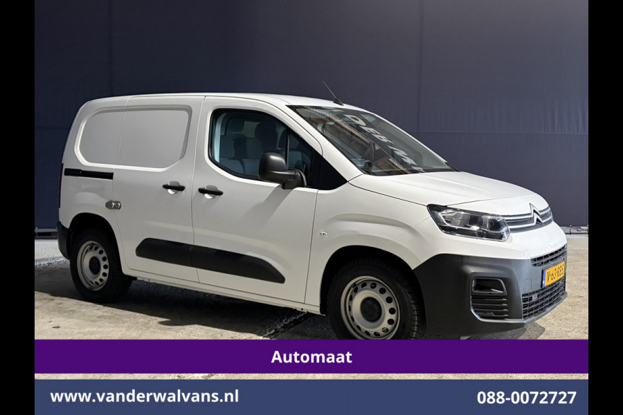 Citroën Berlingo 1.2 PureTech 130pk Automaat Benzine L1H1 Euro6 Airco | 3-Zits | Navigatie | Camera | Apple Carplay Cruisecontrol, Android Auto, Parkeersensoren