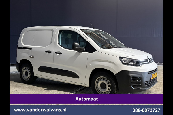 Citroën Berlingo 1.2 PureTech 130pk Automaat Benzine L1H1 Euro6 Airco | 3-Zits | Navigatie | Camera | Apple Carplay Cruisecontrol, Android Auto, Parkeersensoren